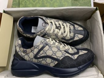 Tenis Gucci entregado a Angelito Rz